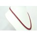 Red Ruby faceted Natural Beads Stones NECKLACE 2 lines 97 Carats